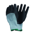 10g Knitted Seamless Terry Brushed Liner Latex Coated Glove